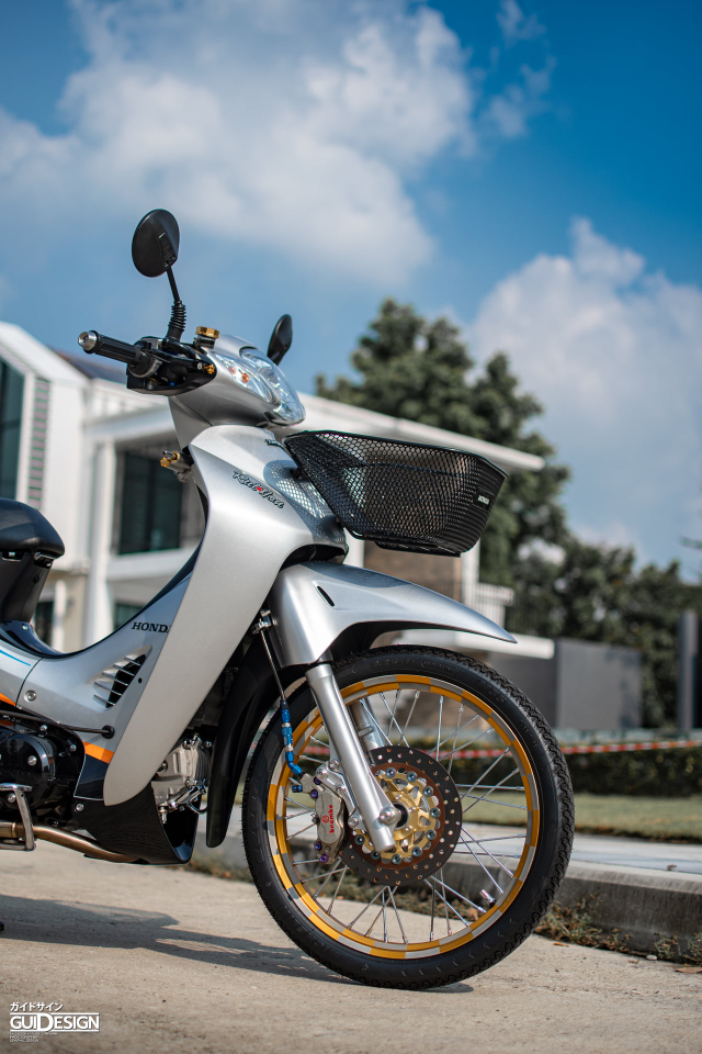 Wave 125 voi phong cach phoi mau dep ngat ngay - 4