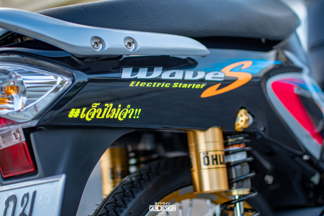Wave 125 voi phong cach phoi mau dep ngat ngay - 17