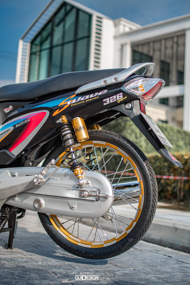 Wave 125 voi phong cach phoi mau dep ngat ngay - 20