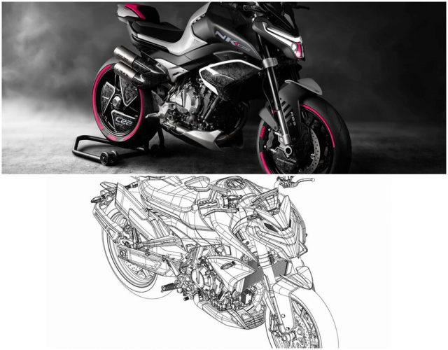 CFMoto NK C22 concept se co ten thuong mai la CFMoto 800 NK