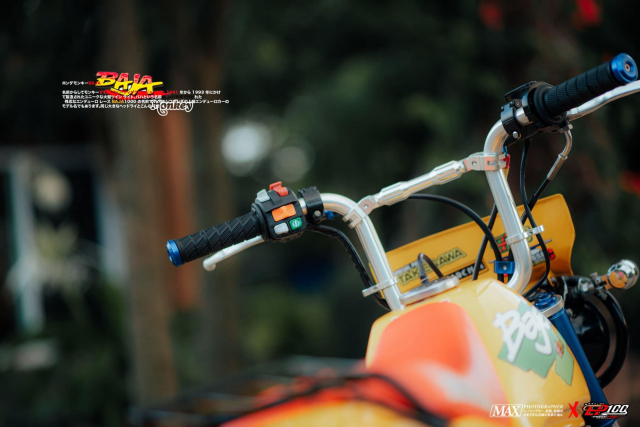 Takegawa da bien chiec Monkey Baja nay tro thanh mot sieu pham thu thiet - 4