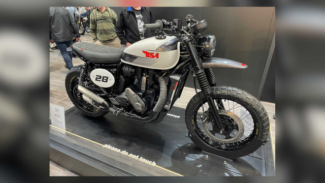 BSA Scrambler Concept Ra Mắt Tại Motorcycle Live Show 2022 | 2banh.vn