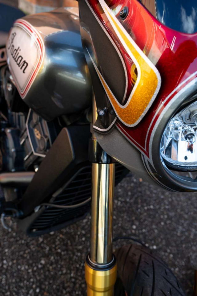 Indian Scout Rogue do boi Hardnine Choppers - 4