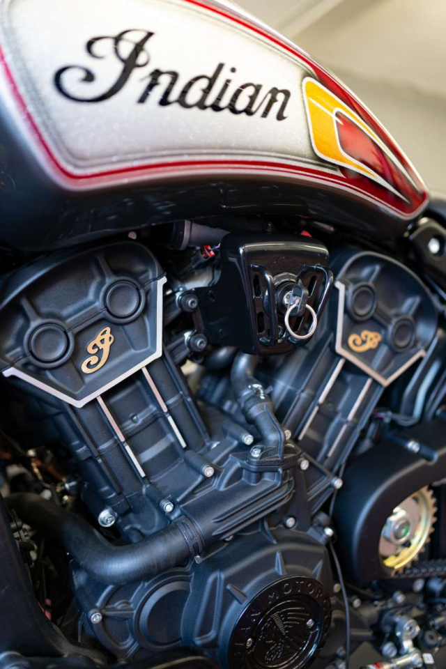 Indian Scout Rogue do boi Hardnine Choppers - 8
