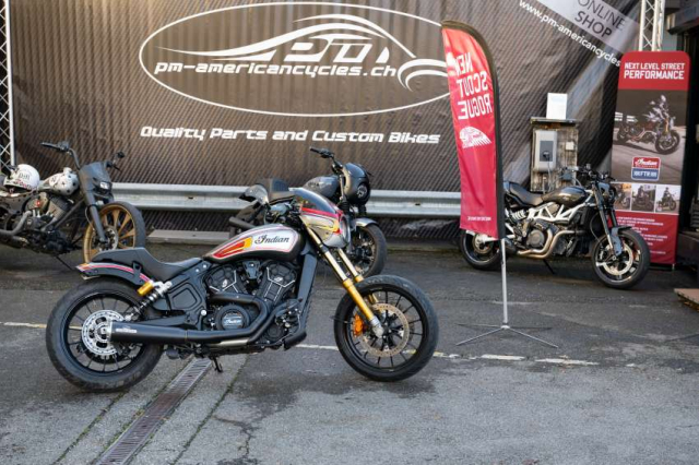 Indian Scout Rogue do boi Hardnine Choppers - 16