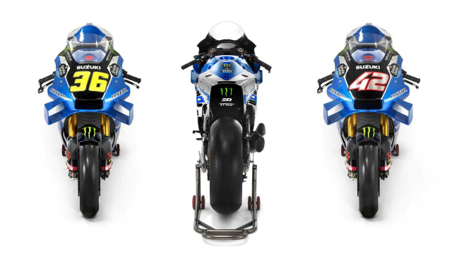Suzuki se pha huy nhung chiec xe dua MotoGP GSXRR con lai de tranh nop thue