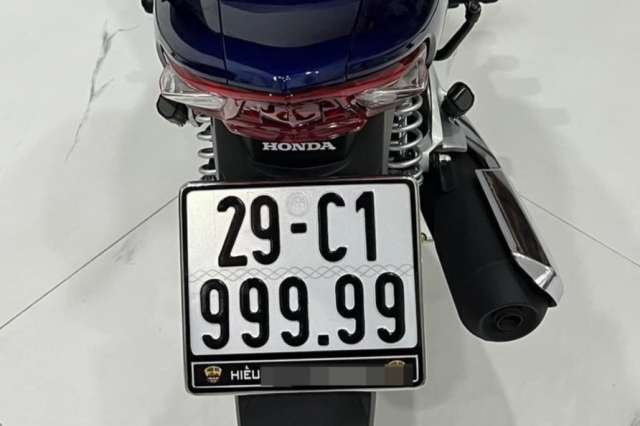 Xe Wave Alpha bien ngu quy 9 duoc ban voi gia 900 trieu dong