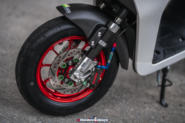 Honda Sundiro Ev mau xe dien do co gia tri ngang ngua mot chiec xe mo to PKL - 12