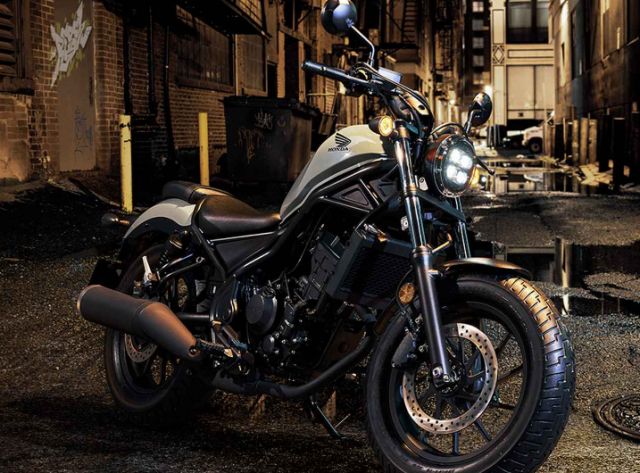 Rebel 250 2023 va Rebel 250S Edition 2023 ra mat voi mau sac moi tuong thich tieu chuan khi thai moi