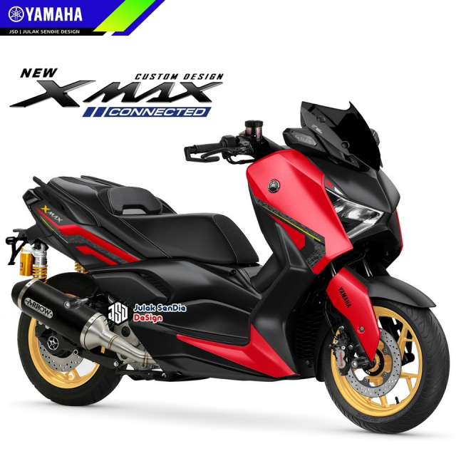 Yamaha XMAX Connected mới - phiên bản thể thao lộ diện Yamaha Xmax Connected Mới - Phiên Bản Thể Thao Lộ Diện
