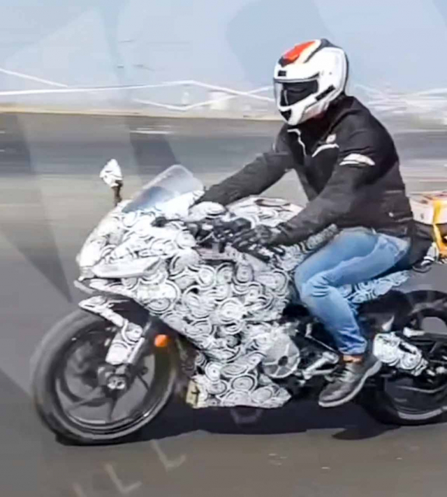 Aprilia RS300 2023 moi lo dien khi dang chay thu san sang ra mat trong nam nay - 4