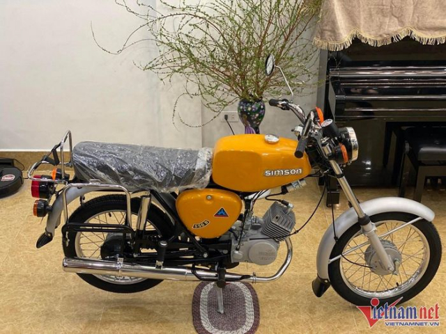 Simson S50 huyen thoai doc nhat Viet Nam 46 nam chua tung lan banh - 4