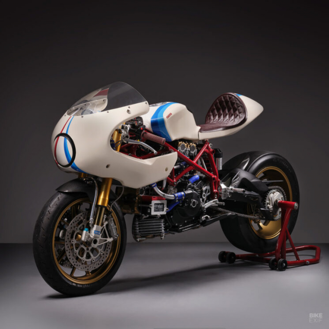 DUCATI Monster 749 do cafe racer an tuong den tu Estonia - 3