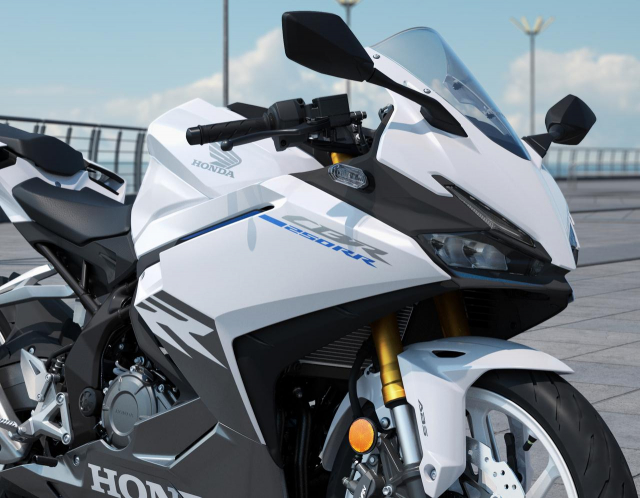 Honda CBR250RR 2023 ra mat tang cong suat toi da trang bi kiem soat luc keo he thong treo moi