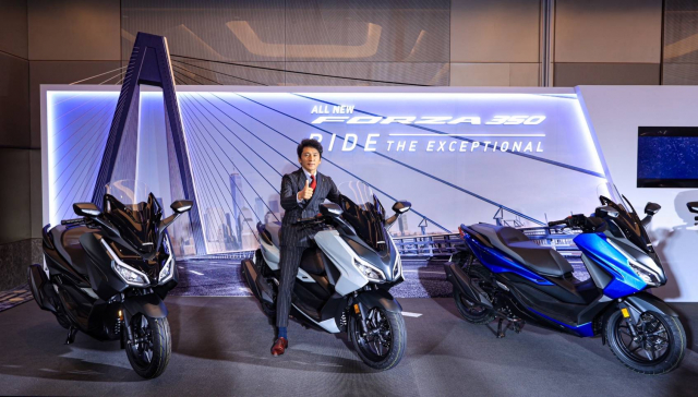 HONDA FORZA 350 2023 ra mat voi dien mao va mau sac moi - 4