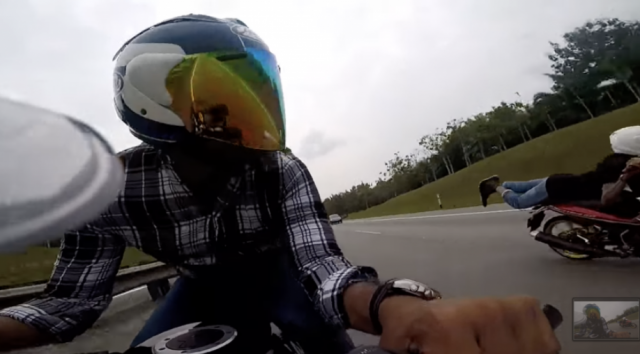 Truy tim Biker sieu nhan Singapore the hien tren duong pho Malaysia - 6