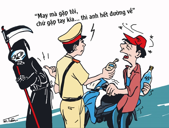 Uong ruou bia xong dat xe may co bi xu phat vi pham nong do con - 4
