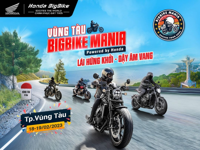 Vung Tau BigBike Mania Dai Hoi Mo To chuyen nghiep quy mo lon dau tien tai Viet Nam
