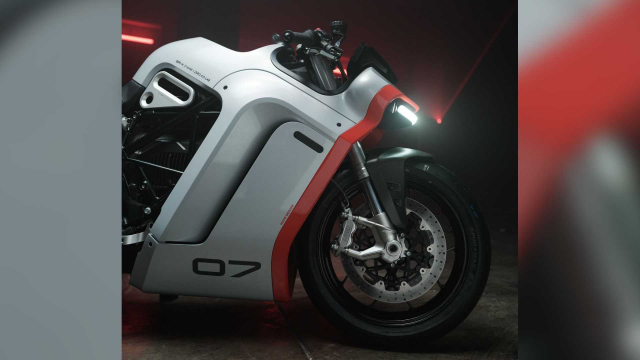 Zero Motorcycles tiet lo mau SRX Concept moi mang thiet ke do so