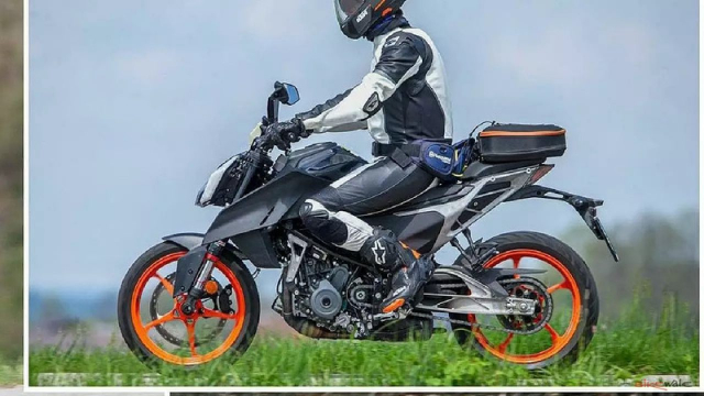 Bat gap KTM 390 Duke 2024 the he moi dang thu nghiem tren duong - 4