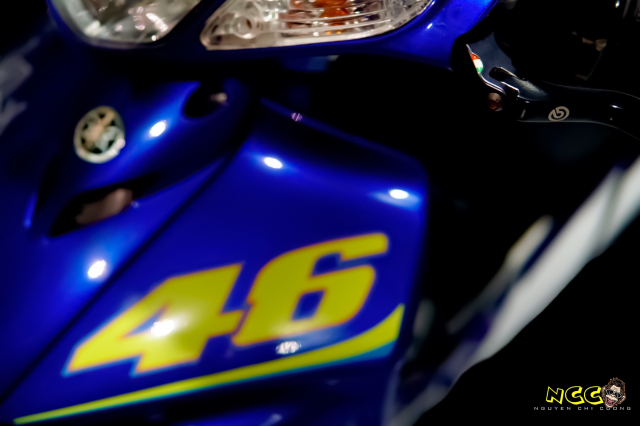 bom tấn yaz 125 sở hữu bộ áo valentino rossi 19 năm tuổi kịch độc