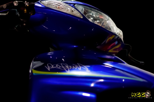 bom tấn yaz 125 sở hữu bộ áo valentino rossi 19 năm tuổi kịch độc