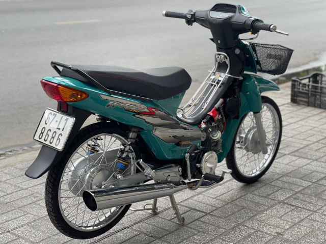 Honda Wave do bien tau vo so phu tung zin de co duoc dien mao dac sac - 31