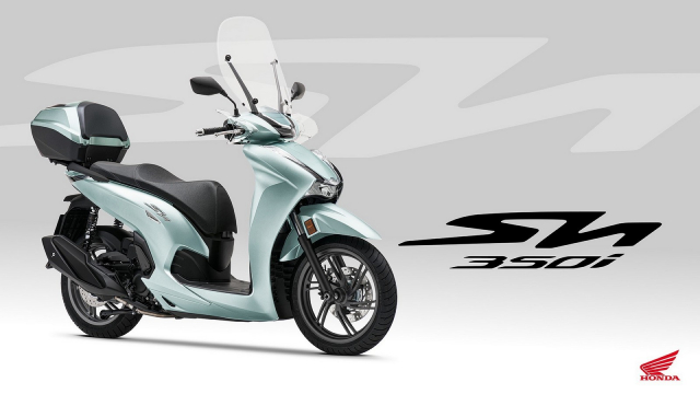 SH350i 2024 xuat hien phien ban xanh ngoc dam chat sang chanh - 3