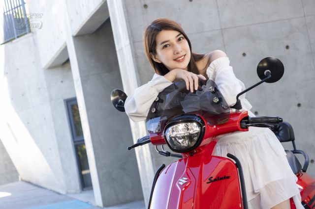 Bo anh chi tiet nhat co the cua Suzuki Saluto 125 2025 do sac cung nguoi mau xinh dep
