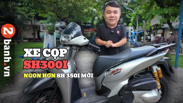 Clip Dan anh SH300i co bi lu mo truoc SH350i 2025 sau khi duoc do them hang loat trang bi khung