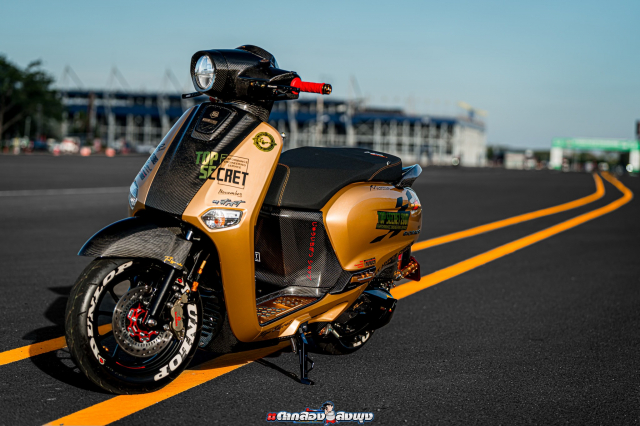 Can canh Honda Giorno Topsecret do dep doc la cho AE tham khao