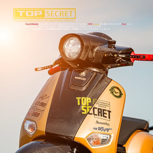Can canh Honda Giorno Topsecret do dep doc la cho AE tham khao - 4