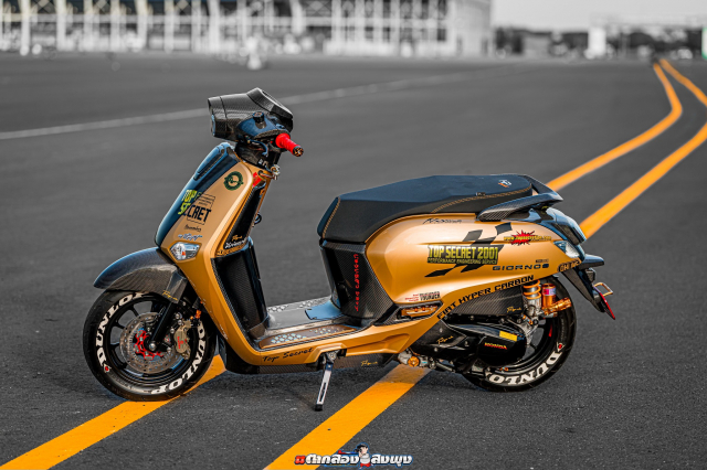 Can canh Honda Giorno Topsecret do dep doc la cho AE tham khao - 10
