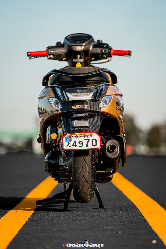 Can canh Honda Giorno Topsecret do dep doc la cho AE tham khao - 14