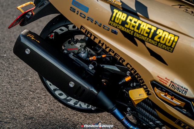 Can canh Honda Giorno Topsecret do dep doc la cho AE tham khao - 16