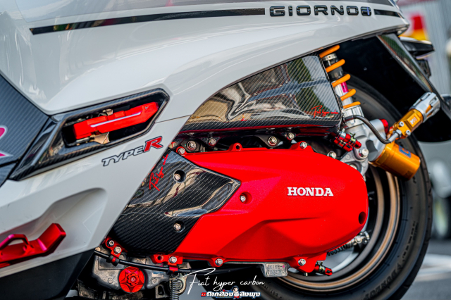 Cung toi nghia qua bo anh Honda Giorno do phong cach Type R den tu Fiathypercarbon - 26