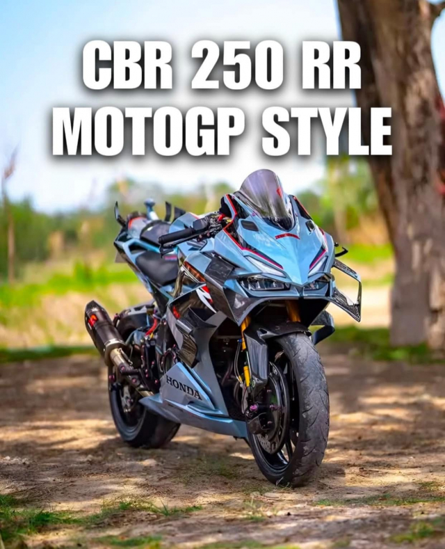 Lam sao cuong lai duoc voi chiec HONDA CBR250RR do phong cach MOTOGP chat the nay