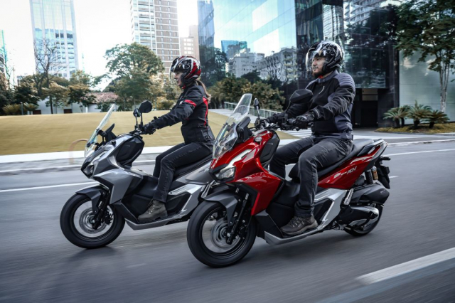Honda ADV160 2025 vua ra mat o Brazil de xem co gi moi me khong nhe