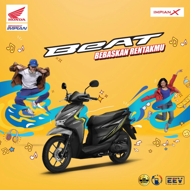 Honda Beat 2025 vua duoc cap nhat thiet ke tre trung ca tinh hon han Vision