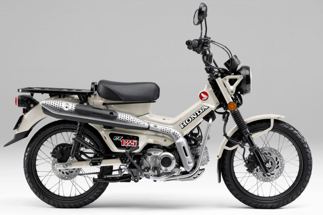 Honda CT125 HUNTER CUB 2025 ra mat Cung toi kham pha 2 mau sac moi va cac nang cap dang chu y