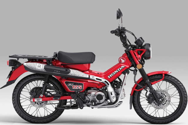 Honda CT125 HUNTER CUB 2025 ra mat Cung toi kham pha 2 mau sac moi va cac nang cap dang chu y - 9