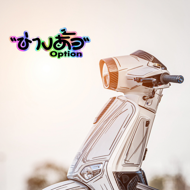 Honda Giorno do that su khac biet voi do hoa nhu buoc ra tu truyen tranh - 4
