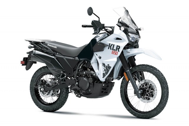 That dang buon khi Kawasaki KLR650 2025 ra mat chi cap nhat mau sac moi - 10