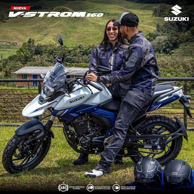 Thi ra Suzuki VStrom 160 vua ra mat da duoc ban tai Trung Quoc vai nam truoc voi ten goi khac - 4