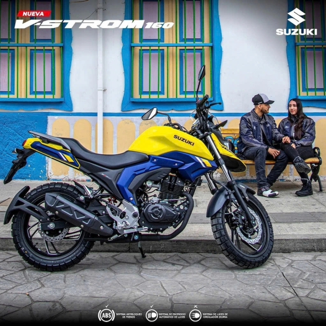 Thi ra Suzuki VStrom 160 vua ra mat da duoc ban tai Trung Quoc vai nam truoc voi ten goi khac - 8