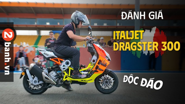 Trai nghiem Italjet Dragster 300 ra mat tai Viet Nam doc la tu moi goc nhin den goc lai