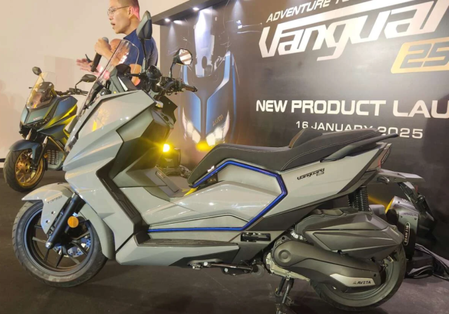 Chi tiet Aveta Vanguard 250 2025 ra mat ngon bo re hon ca Yamaha XMax 250 - 14