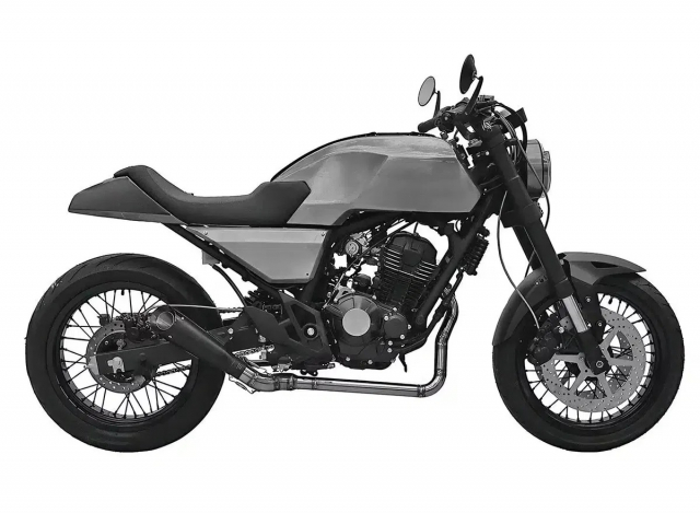 Honda du kien ra mat mau xe con tay moi mang phong cach Cafe Racer dep khong cho che