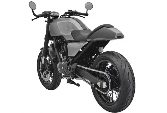 Honda du kien ra mat mau xe con tay moi mang phong cach Cafe Racer dep khong cho che - 4