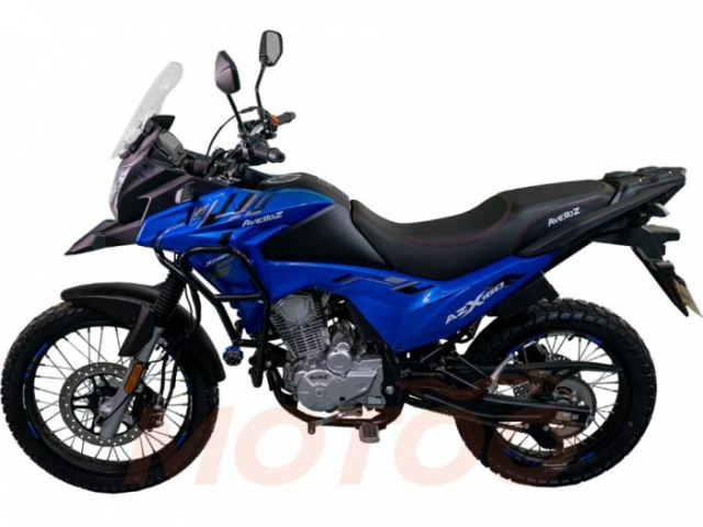 Tan binh may cay dia hinh vua trinh lang de doa su thong tri cua Honda Bros 160 Yamaha Cross 150 - 4